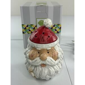 Scentsy Warmer Jolly Old St Nick Full Size 8.5" Tall Santa Claus Christmas Noel